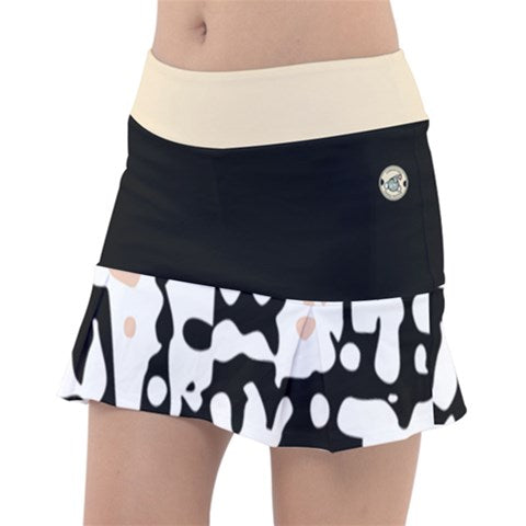 Maze Craze Black Tan Skirt - C3P Golf