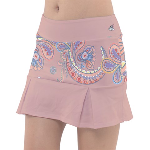 Paisley Pink Skirt - C3P Golf