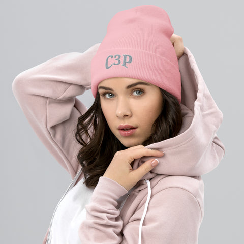 Pink C3P Beanie - C3P Golf